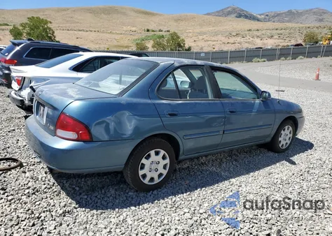 2001 Nissan Sentra Xe из США, поврежденный, VIN 3N1CB51D11L460085